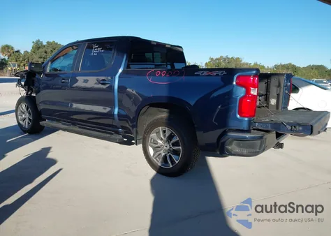 2022 Chevrolet Silverado 1500 Ltd 4Wd Short Bed Rst z USA, uszkodzony, nr VIN 1GCUYEEDXNZ137209